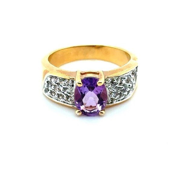 Lovely Amethyst Ring - Picture 1 of 7